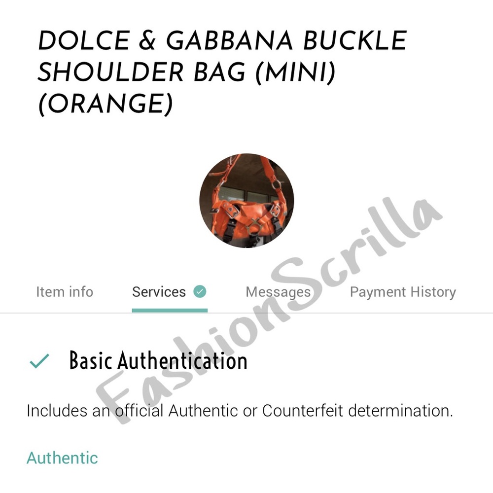 Vintage Dolce & Gabanna y2k 2000s Vintage Buckle Bag mini parachute orange bag - Picture 4 of 8